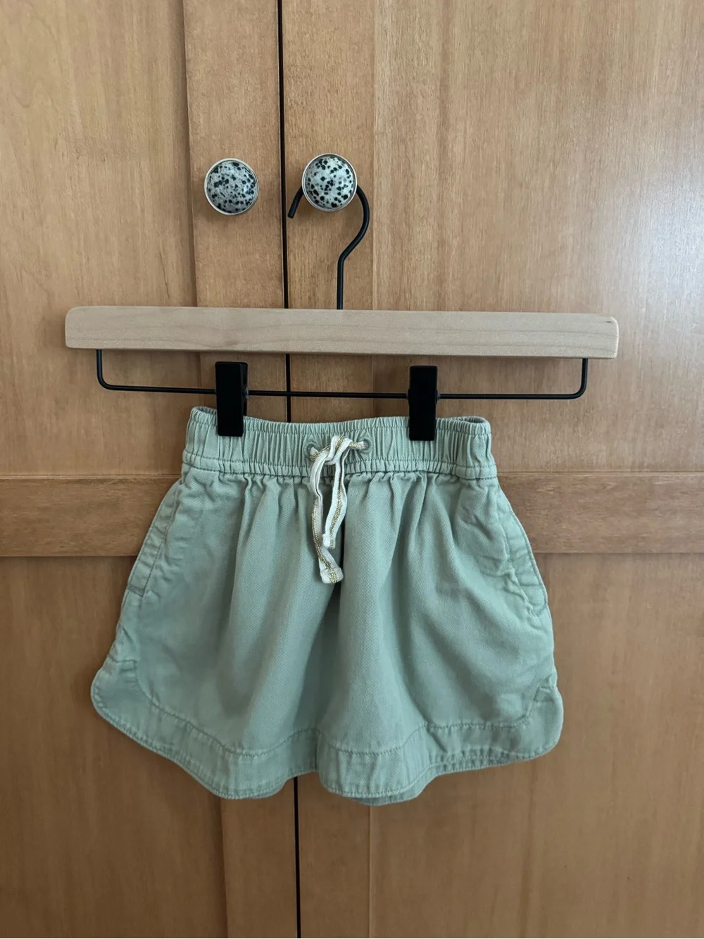 Crewcuts Girls’ Sage Green Pull-On skirt – Size XXS